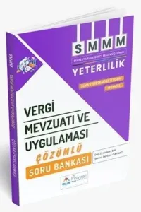 Finansed Yayınları SMMM Yeterlilik Vergi Mevzuatı ve Uygulaması Soru Bankası Çözümlü
