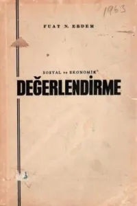 Sosyal ve Ekonomik Değerlendirme