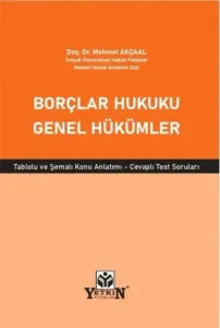 Borçlar Hukuku Genel Hükümler