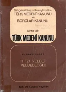 Türk Medeni Kanunu Ve Borçlar Kanunu