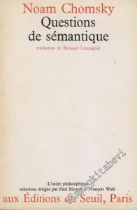 Questions de Sémantique -