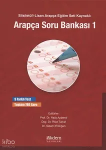 Silsiletü'l-Lisan Arapça Eğitim Seti Kaynaklı Arapça Soru Bankası 1; 9 Farklı Test Toplam 780 Soru