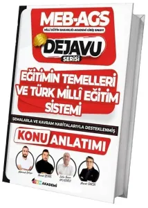 TKM Akademi MEB-AGS Eğitimin Temelleri ve Türk Milli Eğitim Sistemi DEJAVU Konu Anlatımı