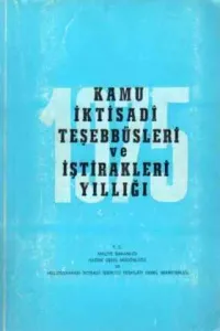 Kamu İktisadı Teşebbüsleri ve İştirakleri Yıllığı