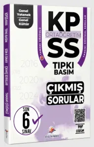Dizgi Kitap Yayınları 2026 KPSS Ortaöğretim Genel Yetenek Genel Kültür Fasiküller Halinde Son 6 Yıl PDF Çözümlü Tıpkı Basım Çıkmış Sorular