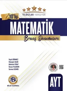 Bilgi Sarmal Yayınları AYT Matematik Yıldızlar Yarışıyor 10'lu Branş Denemesi
