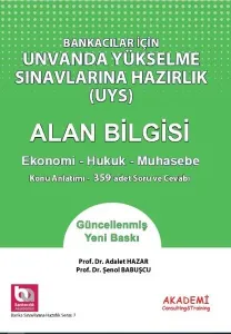 Bankacılar İçin Unvanda Yükselme Sınavlarına Hazırlık Para ve Bankacılık Bilgileri