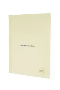 Kendime Notlar Arda Erel Defter (Beyaz Ciltli)