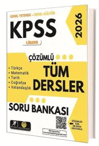 Tasarı Yayınları Dev Kadro 2026 KPSS Genel Yetenek Genel Kültür Lisans Tüm Dersler Soru Bankası Çözümlü