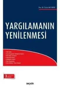 Yargılamanın Yenilenmesi