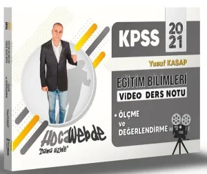 Hoca Webde KPSS Eğitim Bilimleri Ölçme ve Değerlendirme Video Ders Notu - 2021 YENİ