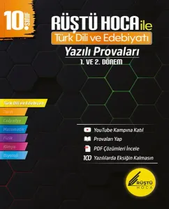 Rüştü Hoca 10. Sınıf Türk Dili ve Edebiyatı Yazılı Provaları