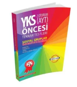 Zafer Yayınları YKS AYT Okul Öncesi Tekrar Testleri Sosyal Gruplar 2. Oturum