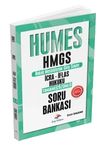 Dizgi Kitap Yayınları 2025 Humes HMGS İcra İflas Hukuku Tamamı Çözümlü Soru Bankası