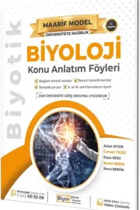 BİYOTİK Ü.H. BİYOLOJİ MAARİF MODEL KONU ANLATIM FÖYLERİ