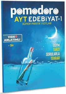 Pomodoro Yayınları AYT Edebiyat-1 Süper Pratik Notlar