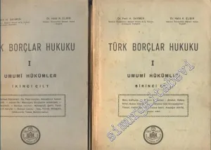 Türk Borçlar Hukuku 1 - 2 -