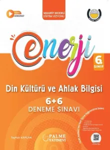 Palme Yayınları 6. Sınıf Enerji 6+6 Din Kültürü Ve Ahlak Bilgisi Deneme Sınavı