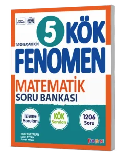 Fenomen Okul Yayınları 5. Sınıf Matematik KÖK Soru Bankası