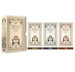 Avesta (Kahverengi, Gri, Kırmızı Renk)