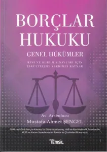 Borçlar Hukuku Genel Hükümler