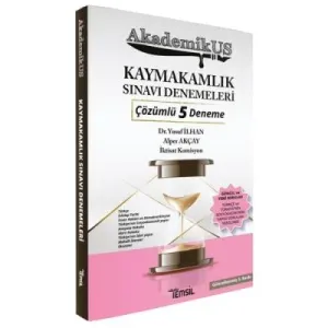 Kaymakamlık Sınavı Denemeleri Çözümlü 5 Deneme