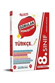PRUVA 8. SINIF SORULAR KONUŞUYOR TÜRKÇE
