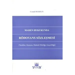 Maden Hukukunda Rödovans Sözleşmesi