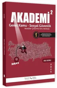İlken Yayınları 2025 Akademi HMGS Genel Kamu, Sosyal Güvenlik Soru Bankası Çözümlü