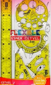 MİKRO FL-05 ESNEK CETVEL 5 Lİ ÇİZİM SETİ