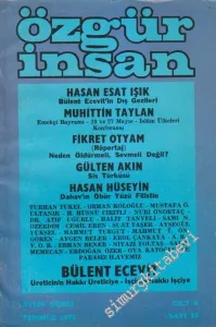 Özgür İnsan - Aylık Dergi - Sayı: 33  4    Temmuz