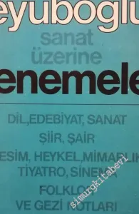 Sanat Üzerine Denemeler -        1974