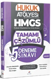 Dizgi Kitap Yayınları 2026 Hukuk Atölyesi HMGS Tamamı Çözümlü 5 Deneme Sınavı