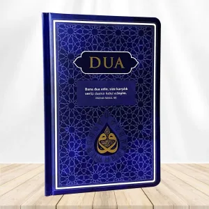 DUA (Evrâd-ı Şerîfe) Rahle Boy Genişletilmiş Yeni Baskı Lacivert