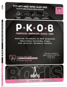Barış Yayınları Permütasyon Kombinasyon Olasılık Binom Matematik Fasikülleri