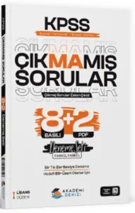 2026 KPSS GYGK Çıkmamış Sorular 8+2 Deneme Seti Akademi Denizi