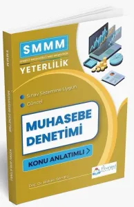 Finansed Yayınları SMMM Yeterlilik Muhasebe Denetimi Konu Anlatımlı