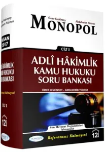 Monopol 2017 Adli Hakimlik Açıklamalı Kamu Hukuku Soru Bankası