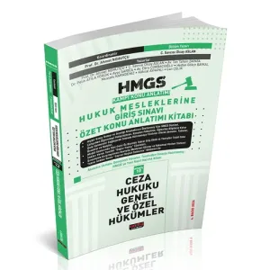 HMGS Kampı Özet Konu Anlatımı Ceza Hukuku Genel ve Özel Hükümler