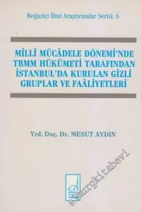 Milli Mücadele Dönemi'nde TBMM Hükümeti Tarafından İstanbul'da Kurulan Gizli Gruplar ve Faâliyetleri -        1992