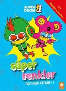 Süper 1 Takım: Süper Renkler Boya - 1