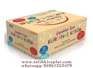 Çocuklar İçin Kuranı Kerim Seti 30 Cüz Takım ÇANTA HEDİYELİ