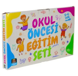 Okul Öncesi Neşeli Eğitim Seti (5 Kitap Set)
