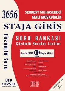 SMMM Staja Giriş Soru Bankası Çözümlü Sorular - Testler