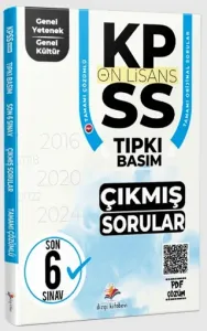 Dizgi Kitap Yayınları 2026 KPSS Ön Lisans Genel Yetenek Genel Kültür Fasiküller Halinde Son 6 Yıl PDF Çözümlü Tıpkı Basım Çıkmış Sorular