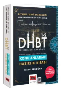 Yargı Yayınları 2026 KPSS - Ortaöğretim - Ön Lisans - DHBT 1-2 Tüm Adaylar İçin Konu Anlatımı Hazırlık Kitabı