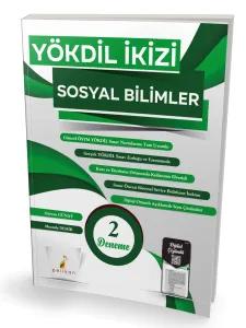 YÖKDİL İkizi Sosyal Bilimler 2 Özgün Deneme Sınavı Dijital Çözümlü