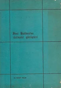 İbni Haldun'un İktisadi Görüşleri 1978 Baskı Kitap