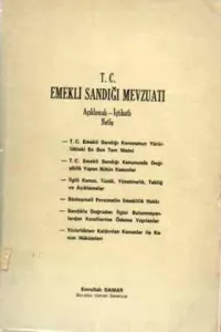 Emekli Sandığı Mevzuatı