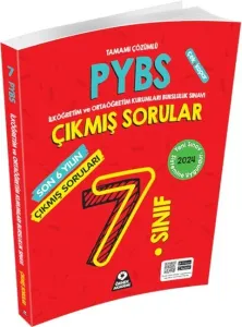 Örnek Akademi 2024 7. Sınıf PYBS Son 6 Yılın Çıkmış Soruları